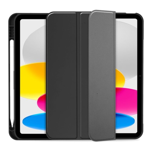 DĖKLAS TECH-PROTECT SMARTCASE PEN HOLDER APPLE IPAD 10.9 2022/IPAD 11 2025 JUODAS DĖKLAS TECH-PROTECT SMARTCASE PEN HOLDER APPLE IPAD 10.9 2022/IPAD 11 2025 JUODAS