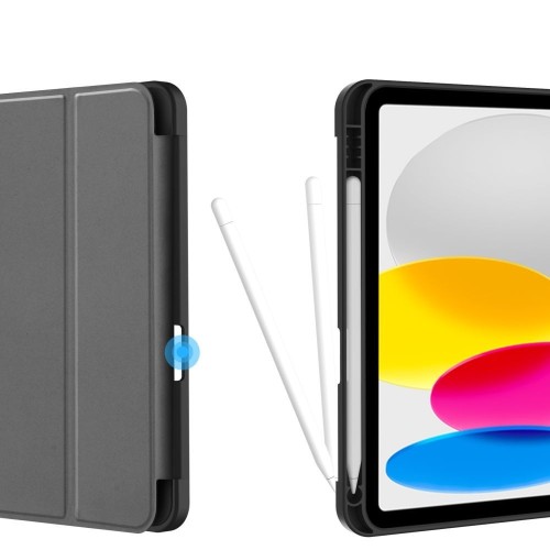 DĖKLAS TECH-PROTECT SMARTCASE PEN HOLDER APPLE IPAD 10.9 2022/IPAD 11 2025 JUODAS DĖKLAS TECH-PROTECT SMARTCASE PEN HOLDER APPLE IPAD 10.9 2022/IPAD 11 2025 JUODAS