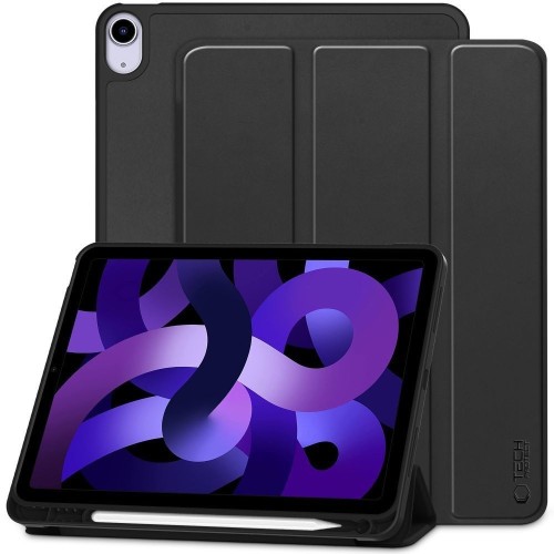 DĖKLAS TECH-PROTECT SMARTCASE PEN HOLDER APPLE IPAD AIR 4/5/6/7/M4 2020/2022/2024/2025/2026 10.9/11 JUODAS