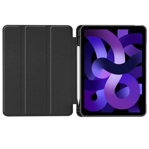 DĖKLAS TECH-PROTECT SMARTCASE PEN HOLDER APPLE IPAD AIR 4/5/6/7/M4 2020/2022/2024/2025/2026 10.9/11 JUODAS