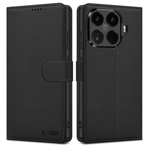 DĖKLAS TECH-PROTECT WALLET XIAOMI 17T JUODAS