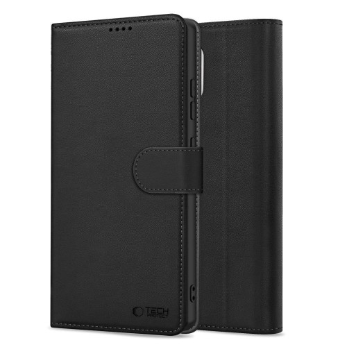 DĖKLAS TECH-PROTECT WALLET XIAOMI REDMI 15C 4G/5G/POCO C85 4G/5G JUODAS