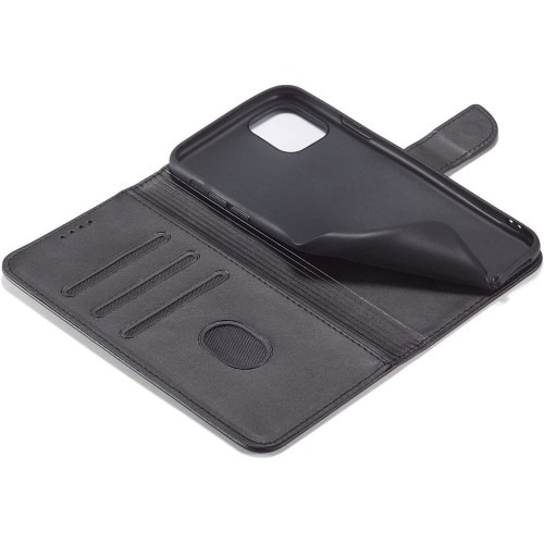 DĖKLAS WALLET CASE APPLE IPHONE 16E/17E JUODAS DĖKLAS WALLET CASE APPLE IPHONE 16E/17E JUODAS