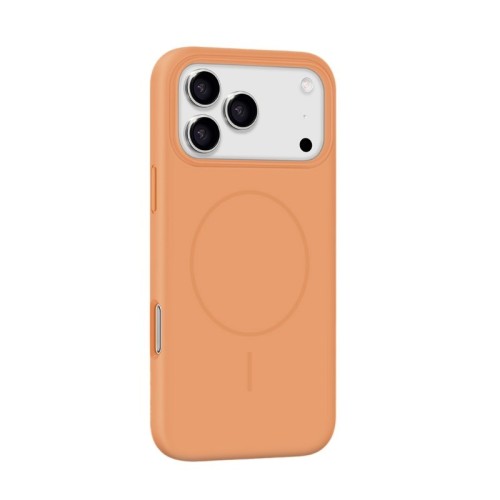 DĖKLAS X-LEVEL FLUID SKIN MAGSAFE APPLE IPHONE 17 ORANŽINIS DĖKLAS X-LEVEL FLUID SKIN MAGSAFE APPLE IPHONE 17 ORANŽINIS