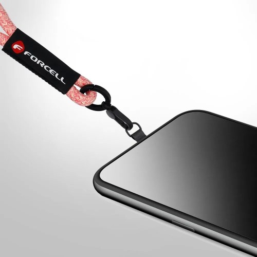 DIRŽELIS TELEFONUI FORCELL F-DESIGN R10X40 ROŽINIS DIRŽELIS TELEFONUI FORCELL F-DESIGN R10X40 ROŽINIS