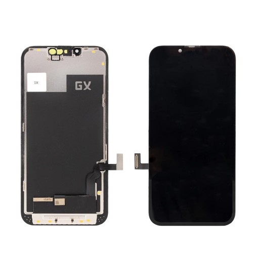 EKRANAS APPLE IPHONE 13 SU LIETIMUI JAUTRIU STIKLIUKU GX HARD OLED (REMOVABLE IC) EKRANAS APPLE IPHONE 13 SU LIETIMUI JAUTRIU STIKLIUKU GX HARD OLED (REMOVABLE IC)