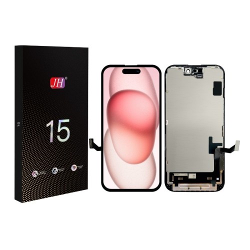 EKRANAS APPLE IPHONE 15 SU LIETIMUI JAUTRIU STIKLIUKU JH INCELL FHD (REMOVABLE IC) EKRANAS APPLE IPHONE 15 SU LIETIMUI JAUTRIU STIKLIUKU JH INCELL FHD (REMOVABLE IC)
