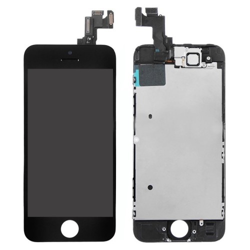 EKRANAS APPLE IPHONE 5S/SE SU LIETIMUI JAUTRIU STIKLIUKU JUODAS TIANMA EKRANAS APPLE IPHONE 5S/SE SU LIETIMUI JAUTRIU STIKLIUKU JUODAS TIANMA