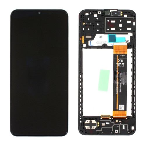 EKRANAS SAMSUNG A135 A13 4G SU LIETIMUI JAUTRIU STIKLIUKU IR RĖMELIU ORIGINALUS BLACK (SERVICE PACK) EKRANAS SAMSUNG A135 A13 4G SU LIETIMUI JAUTRIU STIKLIUKU IR RĖMELIU ORIGINALUS BLACK (SERVICE PACK)
