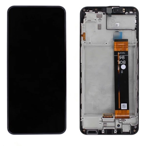 EKRANAS SAMSUNG A236 A23 5G SU LIETIMUI JAUTRIU STIKLIUKU IR RĖMELIU ORIGINALUS BLACK (SERVICE PACK) EKRANAS SAMSUNG A236 A23 5G SU LIETIMUI JAUTRIU STIKLIUKU IR RĖMELIU ORIGINALUS BLACK (SERVICE PACK)