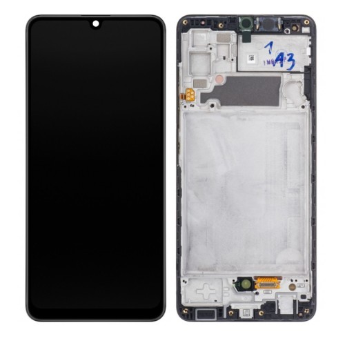 EKRANAS SAMSUNG A325 A32 4G SU LIETIMUI JAUTRIU STIKLIUKU IR RĖMELIU ORIGINALUS AWESOME BLACK (SERVICE PACK) EKRANAS SAMSUNG A325 A32 4G SU LIETIMUI JAUTRIU STIKLIUKU IR RĖMELIU ORIGINALUS AWESOME BLACK (SERVICE PACK)