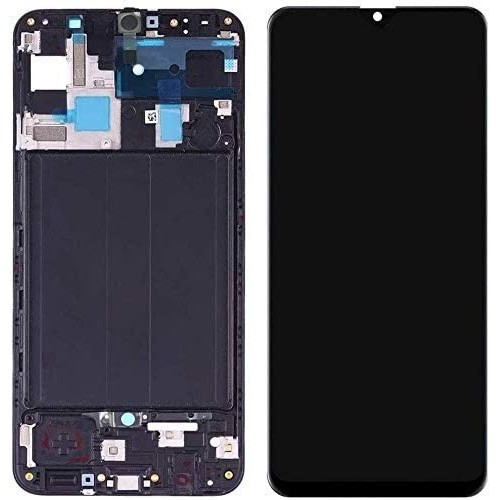 EKRANAS SAMSUNG A505 A50 SU LIETIMUI JAUTRIU STIKLIUKU IR RĖMELIU JUODAS OLED (REAL SIZE) EKRANAS SAMSUNG A505 A50 SU LIETIMUI JAUTRIU STIKLIUKU IR RĖMELIU JUODAS OLED (REAL SIZE)