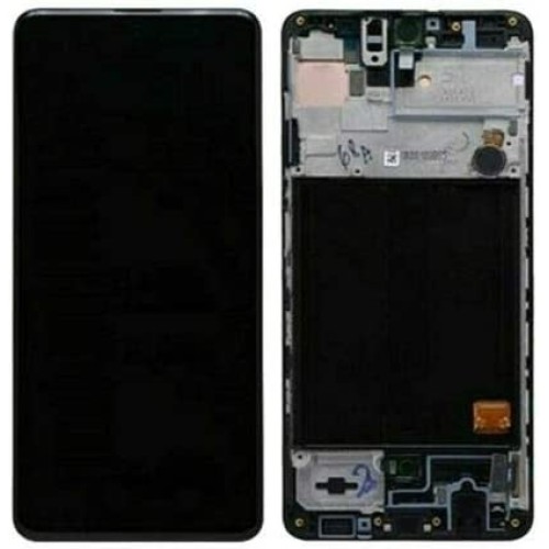 EKRANAS SAMSUNG A515 A51 SU LIETIMUI JAUTRIU STIKLIUKU IR RĖMELIU JUODAS OLED (REAL SIZE) EKRANAS SAMSUNG A515 A51 SU LIETIMUI JAUTRIU STIKLIUKU IR RĖMELIU JUODAS OLED (REAL SIZE)