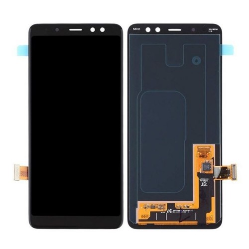 EKRANAS SAMSUNG A530 A8 2018 SU LIETIMUI JAUTRIU STIKLIUKU JUODAS OLED EKRANAS SAMSUNG A530 A8 2018 SU LIETIMUI JAUTRIU STIKLIUKU JUODAS OLED