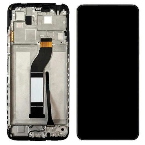 EKRANAS XIAOMI REDMI 13C 4G/5G/POCO C65 SU LIETIMUI JAUTRIU STIKLIUKU IR RĖMELIU JUODAS ORG EKRANAS XIAOMI REDMI 13C 4G/5G/POCO C65 SU LIETIMUI JAUTRIU STIKLIUKU IR RĖMELIU JUODAS ORG