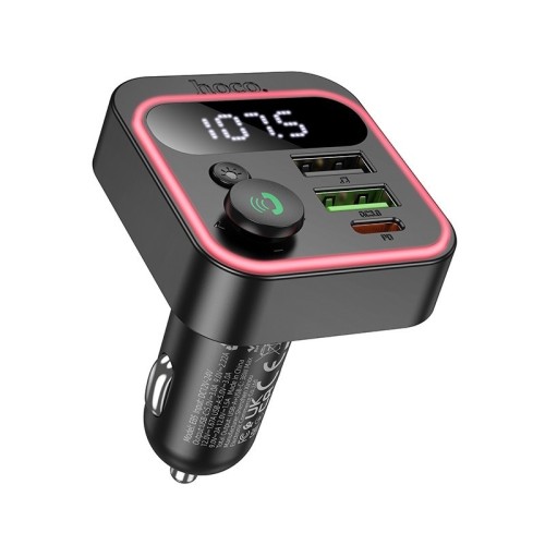 FM BANGŲ MODULIATORIUS HOCO E85 PD20W+QC3.0 FM BANGŲ MODULIATORIUS HOCO E85 PD20W+QC3.0