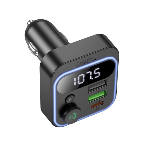 FM BANGŲ MODULIATORIUS HOCO E85 PD20W+QC3.0 FM BANGŲ MODULIATORIUS HOCO E85 PD20W+QC3.0