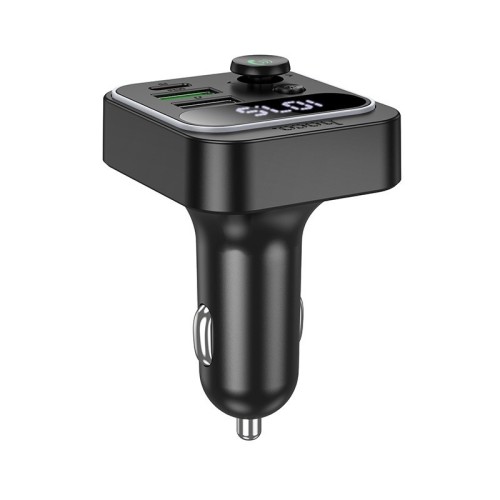 FM BANGŲ MODULIATORIUS HOCO E85 PD20W+QC3.0 FM BANGŲ MODULIATORIUS HOCO E85 PD20W+QC3.0