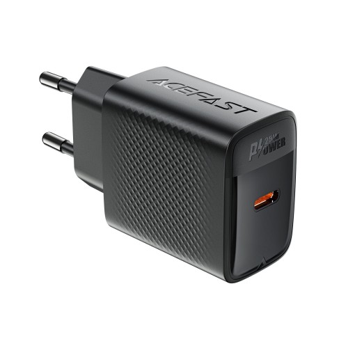 ĮKROVIKLIS ACEFAST A104 25W GAN USB-C JUODAS ĮKROVIKLIS ACEFAST A104 25W GAN USB-C JUODAS