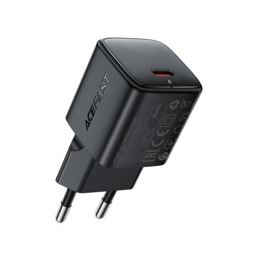 ĮKROVIKLIS ACEFAST A118 30W GAN USB-C JUODAS ĮKROVIKLIS ACEFAST A118 30W GAN USB-C JUODAS
