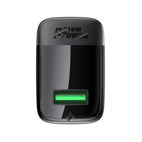 ĮKROVIKLIS ACEFAST A90 18W USB-A JUODAS ĮKROVIKLIS ACEFAST A90 18W USB-A JUODAS
