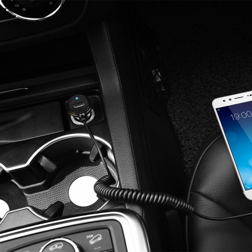 ĮKROVIKLIS AUTOMOBILINIS HOCO Z14 USB + MICROUSB (3.4A) JUODAS ĮKROVIKLIS AUTOMOBILINIS HOCO Z14 USB + MICROUSB (3.4A) JUODAS