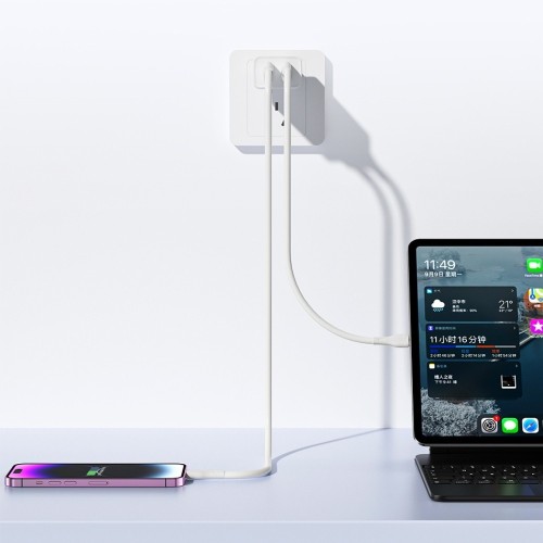 ĮKROVIKLIS AWEI C15L-EU 10W 2XUSB-A + USB-A TO LIGHTNING CABLE 1.0M BALTAS ĮKROVIKLIS AWEI C15L-EU 10W 2XUSB-A + USB-A TO LIGHTNING CABLE 1.0M BALTAS