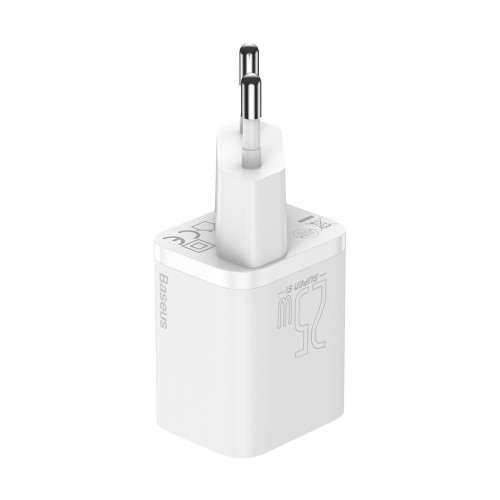 ĮKROVIKLIS BASEUS SUPER SI 25W USB-C BALTAS CCSP020102 ĮKROVIKLIS BASEUS SUPER SI 25W USB-C BALTAS CCSP020102