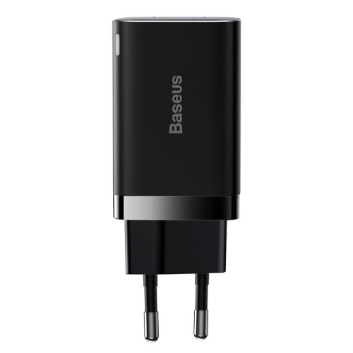 ĮKROVIKLIS BASEUS SUPER SI PRO 30W USB-C/USB-A JUODAS CCSUPP-E01 ĮKROVIKLIS BASEUS SUPER SI PRO 30W USB-C/USB-A JUODAS CCSUPP-E01