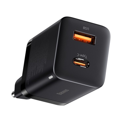 ĮKROVIKLIS BASEUS SUPER SI PRO 30W USB-C/USB-A JUODAS CCSUPP-E01 ĮKROVIKLIS BASEUS SUPER SI PRO 30W USB-C/USB-A JUODAS CCSUPP-E01