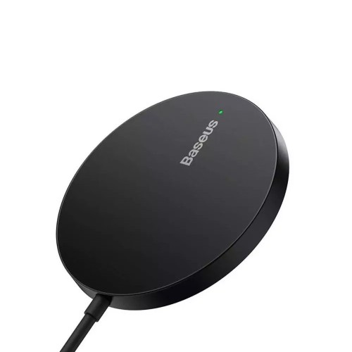 ĮKROVIKLIS BELAIDIS BASEUS SIMPLE MINI 3 15W MAGSAFE JUODAS CCJJ040001 ĮKROVIKLIS BELAIDIS BASEUS SIMPLE MINI 3 15W MAGSAFE JUODAS CCJJ040001