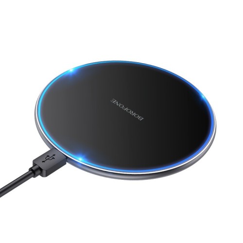 ĮKROVIKLIS BELAIDIS BOROFONE BQ3 PRO 15W JUODAS ĮKROVIKLIS BELAIDIS BOROFONE BQ3 PRO 15W JUODAS