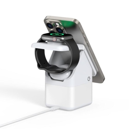 ĮKROVIKLIS BELAIDIS DUZZONA W20 4-IN-1 MAGSAFE BALTAS ĮKROVIKLIS BELAIDIS DUZZONA W20 4-IN-1 MAGSAFE BALTAS