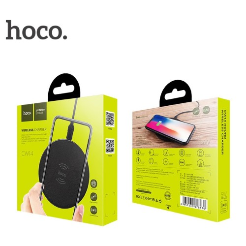 ĮKROVIKLIS BELAIDIS HOCO CW14 (5W) JUODAS ĮKROVIKLIS BELAIDIS HOCO CW14 (5W) JUODAS