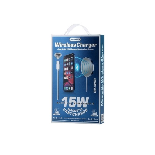 ĮKROVIKLIS BELAIDIS REMAX RP-W58 15W BALTAS