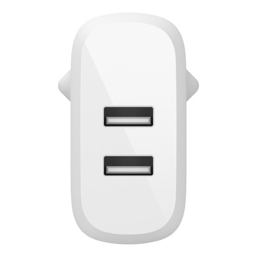 ĮKROVIKLIS BELKIN BOOST CHARGE 24W 2XUSB-A + USB-A TO USB-C CABLE 1.0M BALTAS