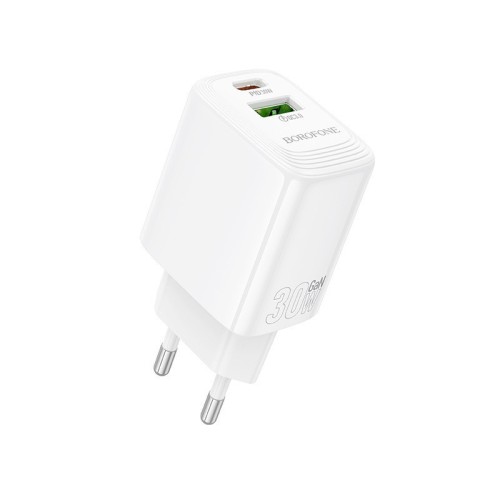 ĮKROVIKLIS BOROFONE BN29 30W USB-C/USB-A BALTAS ĮKROVIKLIS BOROFONE BN29 30W USB-C/USB-A BALTAS
