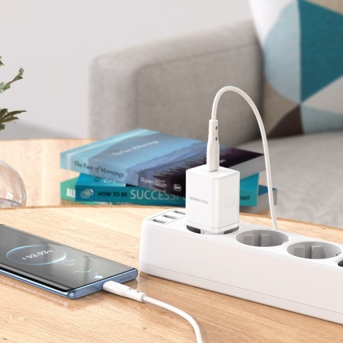 ĮKROVIKLIS BOROFONE BN6 20W USB-C BALTAS ĮKROVIKLIS BOROFONE BN6 20W USB-C BALTAS