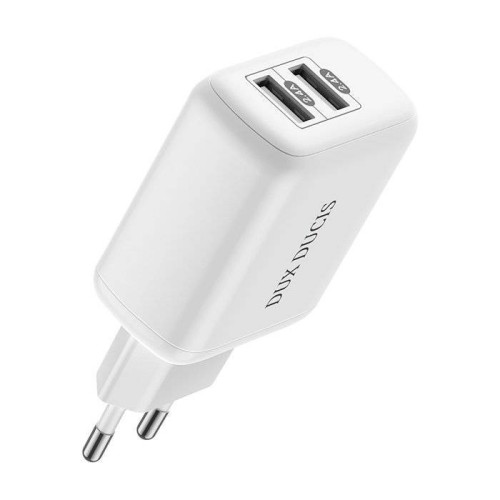 ĮKROVIKLIS DUX DUCIS C10 2XUSB-A 12W BALTAS ĮKROVIKLIS DUX DUCIS C10 2XUSB-A 12W BALTAS