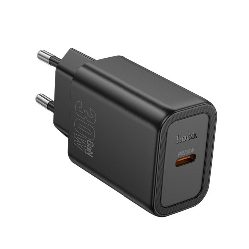 ĮKROVIKLIS HOCO N62 30W GAN USB-C JUODAS