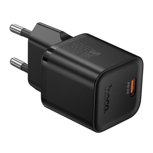 ĮKROVIKLIS HOCO N66 35W GAN USB-C JUODAS ĮKROVIKLIS HOCO N66 35W GAN USB-C JUODAS