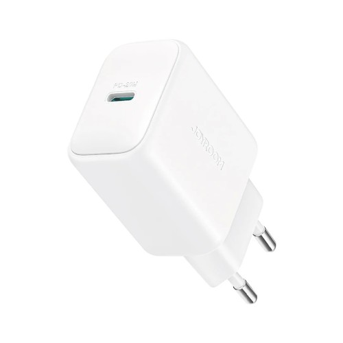 ĮKROVIKLIS JOYROOM JR-TCF20 20W USB-C + USB-C TO USB-C CABLE 1.0M BALTAS ĮKROVIKLIS JOYROOM JR-TCF20 20W USB-C + USB-C TO USB-C CABLE 1.0M BALTAS