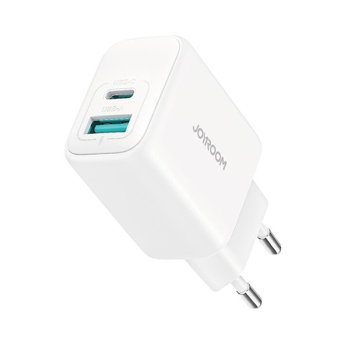 ĮKROVIKLIS JOYROOM JR-TCF21 20W USB-C/USB-A BALTAS ĮKROVIKLIS JOYROOM JR-TCF21 20W USB-C/USB-A BALTAS