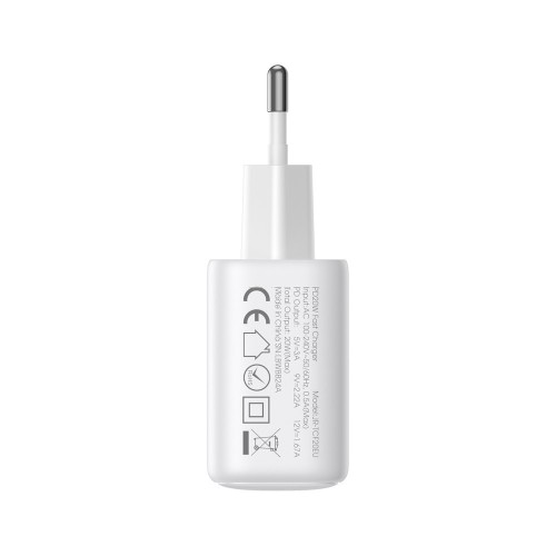 ĮKROVIKLIS JOYROOM JR-TCF21 20W USB-C/USB-A BALTAS