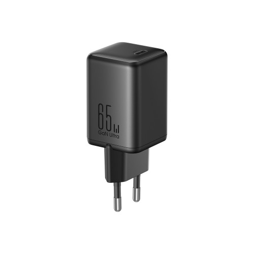ĮKROVIKLIS JOYROOM JR-TCG18 65W GAN USB-C JUODAS ĮKROVIKLIS JOYROOM JR-TCG18 65W GAN USB-C JUODAS