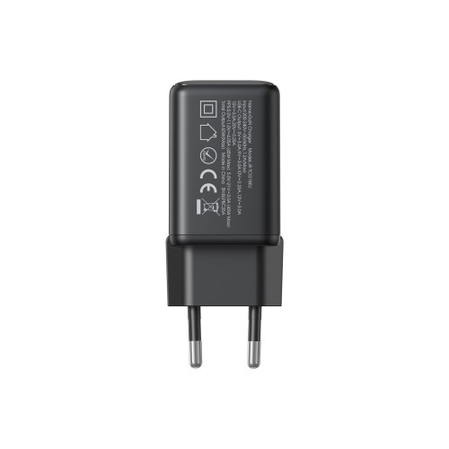 ĮKROVIKLIS JOYROOM JR-TCG18 65W GAN USB-C JUODAS ĮKROVIKLIS JOYROOM JR-TCG18 65W GAN USB-C JUODAS