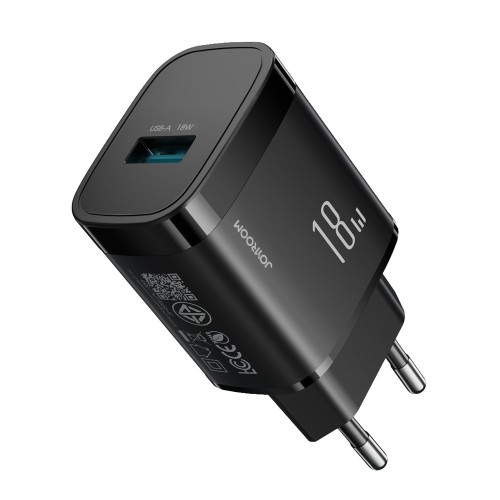 ĮKROVIKLIS JOYROOM JR-TF4 18W USB-A JUODAS ĮKROVIKLIS JOYROOM JR-TF4 18W USB-A JUODAS