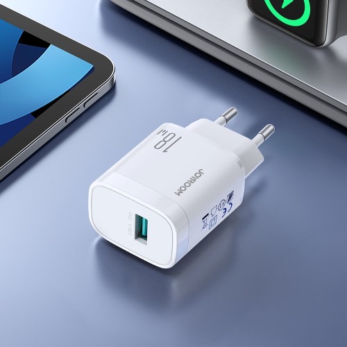 ĮKROVIKLIS JOYROOM JR-TF4 18W USB-A JUODAS ĮKROVIKLIS JOYROOM JR-TF4 18W USB-A JUODAS