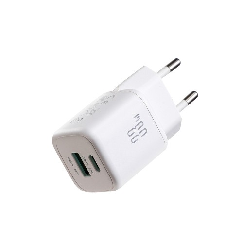 ĮKROVIKLIS JOYROOM JR-TG7 33W USB-C/USB-A + USB-C TO LIGHTNING 30W 1.0M CABLE BALTAS ĮKROVIKLIS JOYROOM JR-TG7 33W USB-C/USB-A + USB-C TO LIGHTNING 30W 1.0M CABLE BALTAS