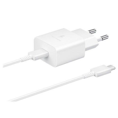 ĮKROVIKLIS SAMSUNG EP-T1510XWEGEU 15W + KABELIS TYPE-C 1M BALTAS
